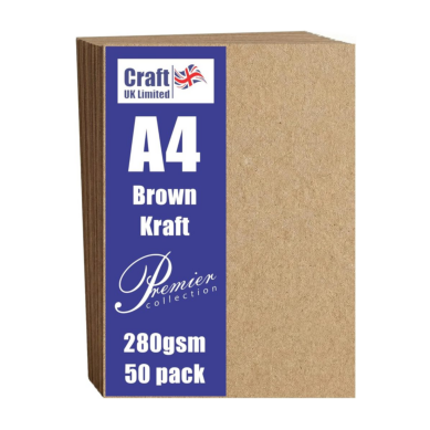 A4 Kraft Card
